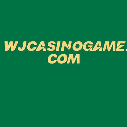 Logo da WJCASINOGAME